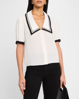 ​The Polka Dot Sailor Blouse