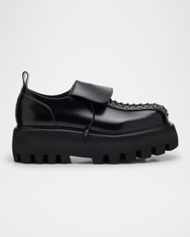 Men's Sofa Lug Sole Lace-Up Loafers