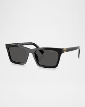 MUA05S Rectangular Acetate Sunglasses