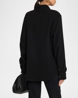 2-Pocket Cashmere Sunstone-Snap Shirt