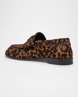 Le Loafer Leopard Mocassin 