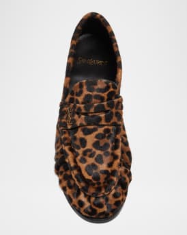 Le Loafer Leopard Mocassin 