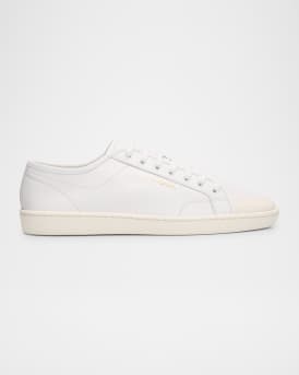 Men's Gym Leather Low-Top Sneakers