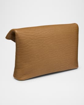 Cassandre Small YSL Pouch on Chain in Calfskin 