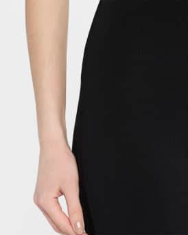 Compact Knit Capri Trousers