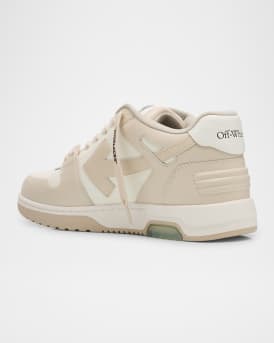 Men's Out Of Office Leather Low-Top Sneakers