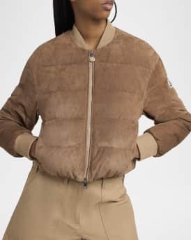 Pollet Suede Bomber Jacket