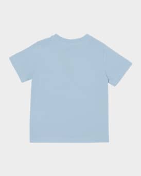 Boy's Embroidered Logo-Print T-Shirt, Size 8-10