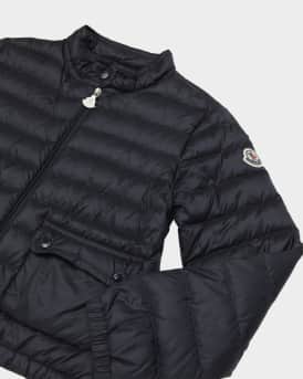 Girl's Lans Quilted Down Jacket, Size 12-14