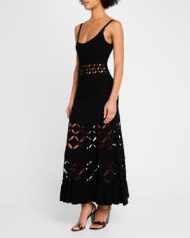 Elayne Sleeveless Cut-Out Dress