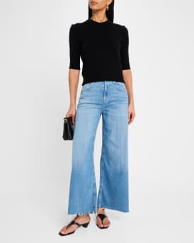 Lyra Crop Wide-Leg Jeans