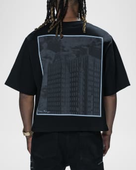 x DDG Men's Austin Portrait-Print T-Shirt