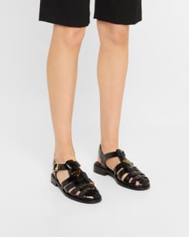 Calf Leather Fisherman Sandals