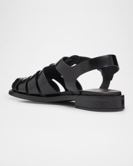 Calf Leather Fisherman Sandals
