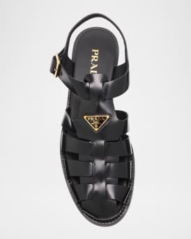 Calf Leather Fisherman Sandals