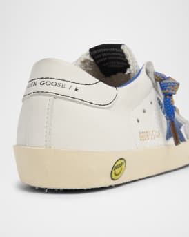 Boy's Super Star Young Leather and Suede Sneakers, Baby/Toddlers