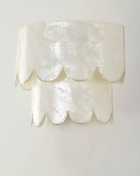 Scalloped Sconce