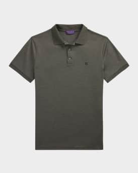 Men's Custom Slim-Fit Pique Polo Shirt