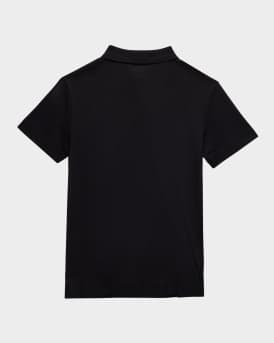  Boy's Johane Cotton Pique EKD Polo Shirt, Size 3-14