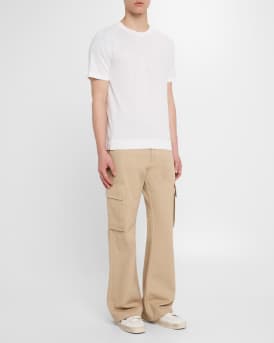 Men's Stardan Mesh and Leather Low-Top Sneakers