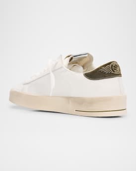 Men's Stardan Mesh and Leather Low-Top Sneakers