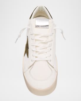 Men's Stardan Mesh and Leather Low-Top Sneakers