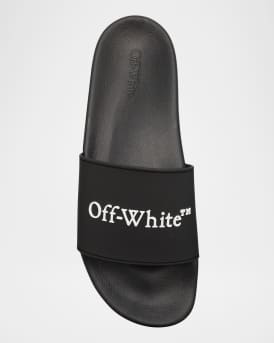 Men's Bookish Logo Slide Sandals