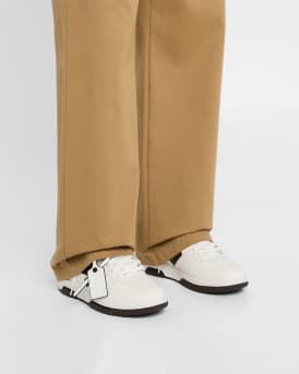 Men's Out Of Office Bicolor Leather Sneakers