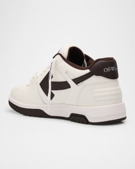 Men's Out Of Office Bicolor Leather Sneakers