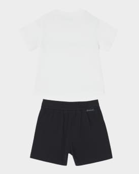 Boy's Logo T-Shirt and Shorts Set, Size 6M-3