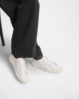 Gym Leather Low-Top Sneakers