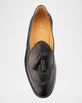 Men's Leather Tassel Loafers