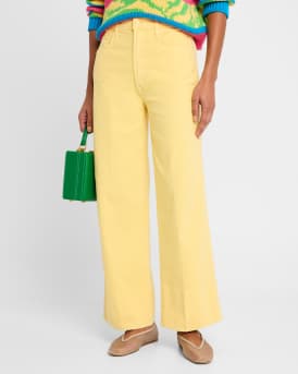 The Maven Wide Hem Ankle Jeans