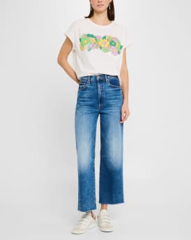 The Maven Ankle Fray Jeans