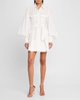 Illuminate Utility Mini Dress