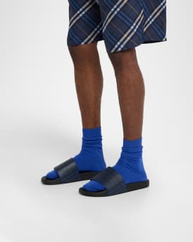 Men's Furley Check Slide Sandals