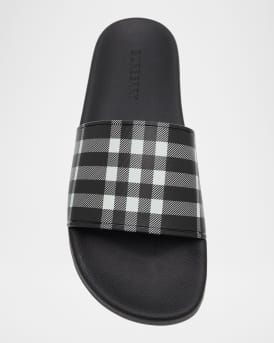 Men's Furley Check Slide Sandals