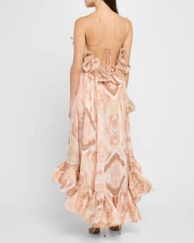 Illuminate Flounce Gown