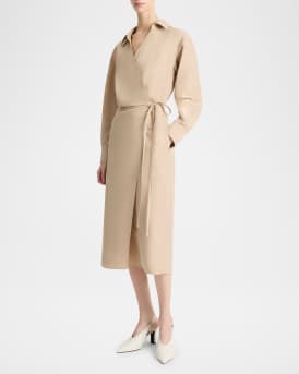 Wrap Shirtdress