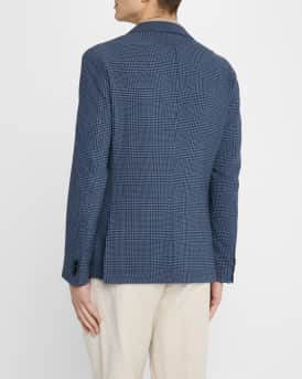 Men's Hanry Houndstooth Plaid Sport Coat