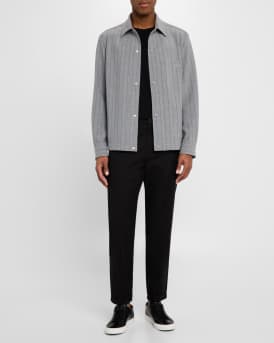 Men's Carper Stripe Bomber Jacket