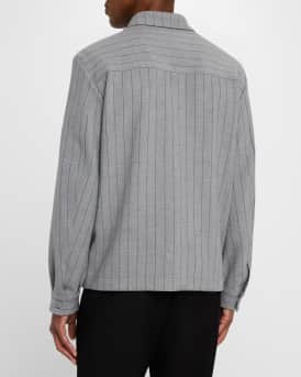 Men's Carper Stripe Bomber Jacket