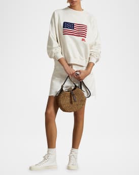 Logo Flag French Terry Crewneck