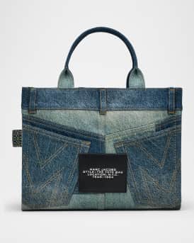 The Medium Patchwork Denim Tote Bag