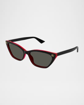 GG Logo Cat-Eye Sunglasses
