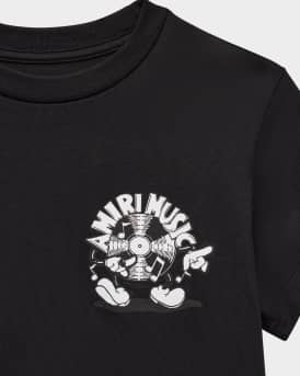 Boy's Music Record Graphic T-Shirt, Size 4-12