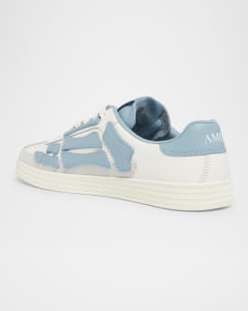 Men's Skel Collegiate-Inspired Suede Sneakers