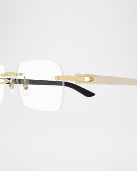 Men's CT0453OM Metal Rectangle Optical Frames