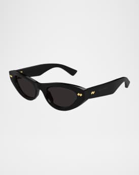 Acetate Cat-Eye Sunglasses