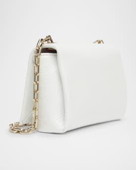 Loubi54 Small Clutch Bag in Naplak Leather